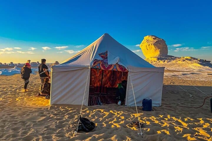 4-Day White Desert Camping Trip from Cairo