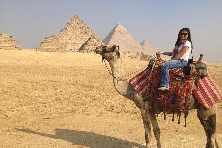 Guided Tour to Giza pyramids, Sakkara and Dahshur