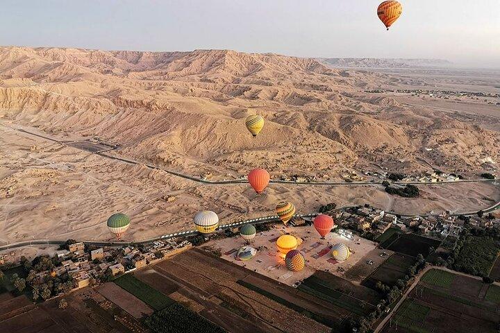 Hot-air Balloon Ride at Sunrise in Luxor