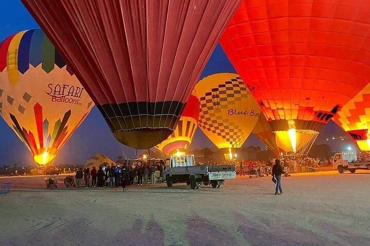 Hot-air Balloon Ride at Sunrise in Luxor