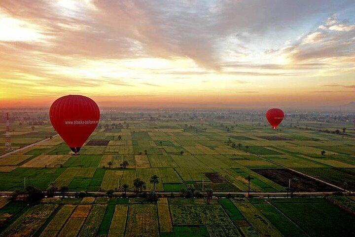 Hot-air Balloon Ride at Sunrise in Luxor