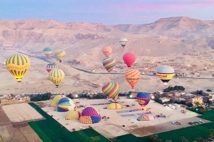 Hot-air Balloon Ride at Sunrise in Luxor