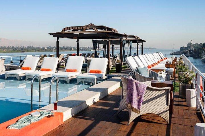 From Luxor:7-Night Luxury Nile River Cruise & Hot Air Balloon