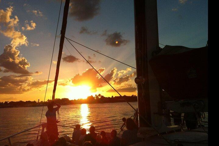 Sunset Sail in Miami: Complimentary Champagne Toast