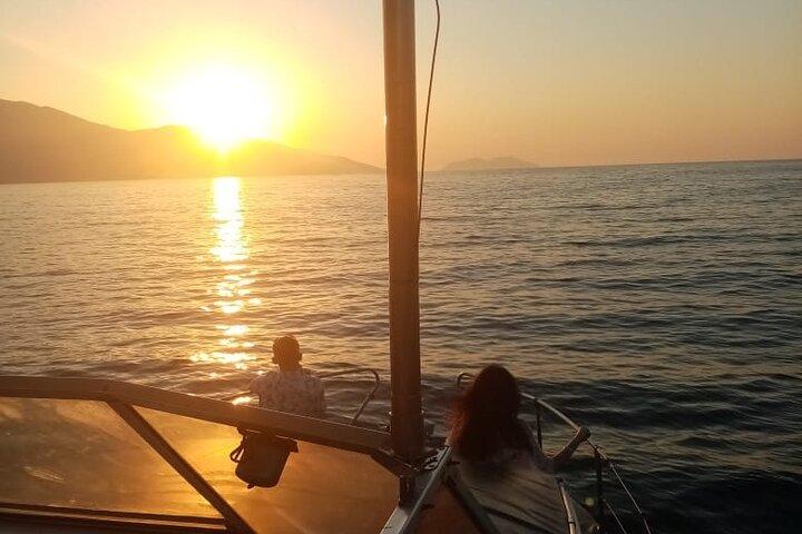 Sunset Boat Trip along Vlora's Coast