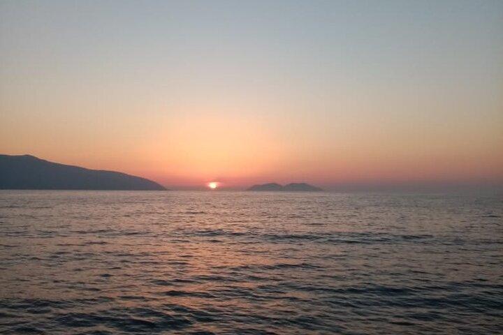 Sunset Boat Trip along Vlora's Coast