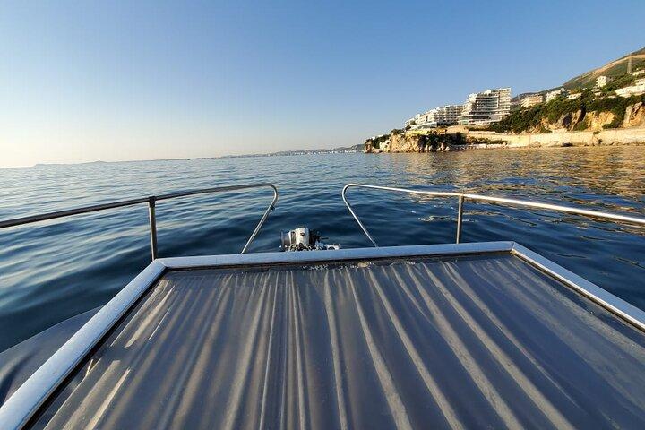 Sunset Boat Trip along Vlora's Coast