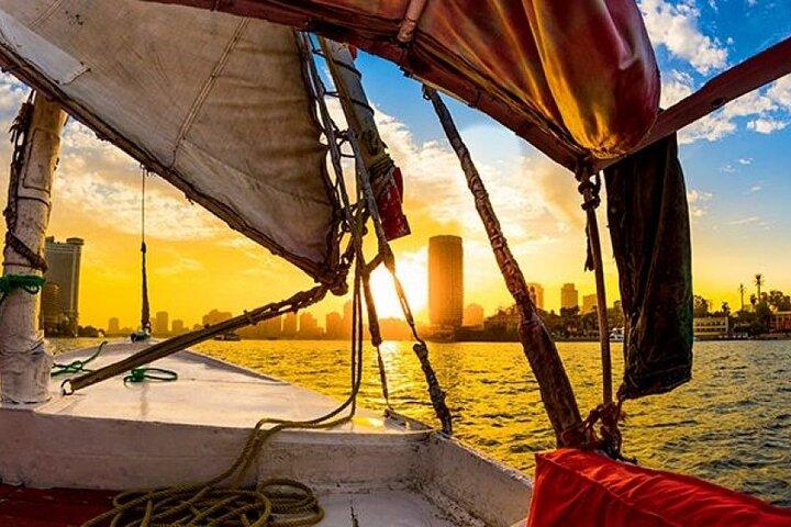 Private Short Felucca trip on the Nile in Cairo