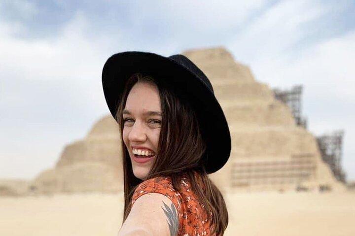 Dawn to Dusk Royal Expedition to Giza Pyramids, Sakkara & Dahshur