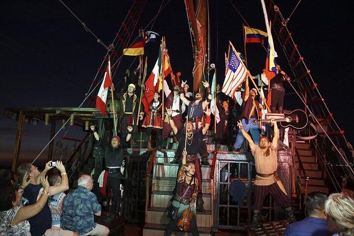 Incredible Nightly Pirate Show in the Bay of Puerto Vallarta
