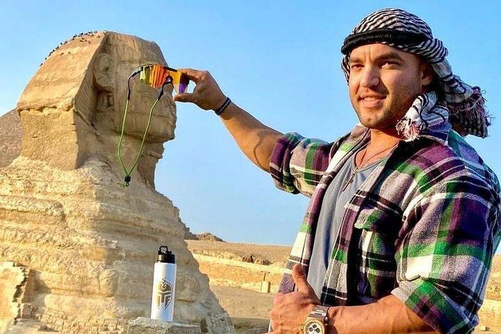 Day Tour to Giza Pyramids, The National Museum Of Egyptian Civilization & Bazzar