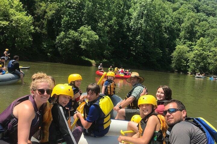 Family Rafting in the New River Gorge National Park
