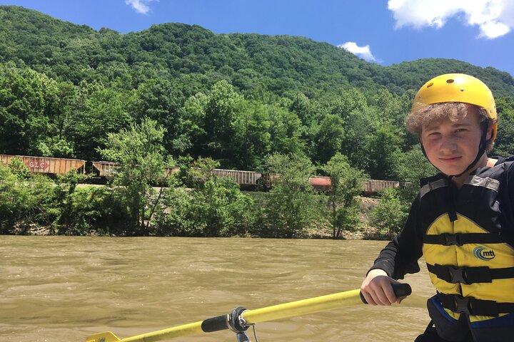 Family Rafting in the New River Gorge National Park