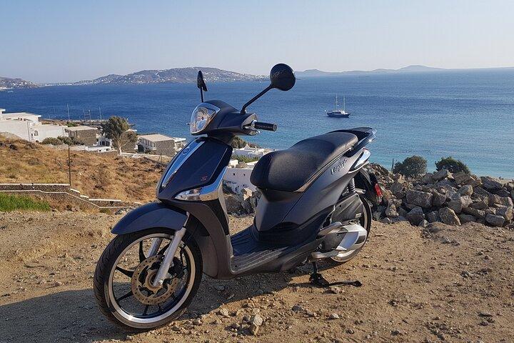 Rent a Scooter 125cc and explore mykonos, On Wheels