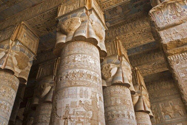 Private Guided Day Trip to Dendara and Abydos Temples with felucca From Luxor
