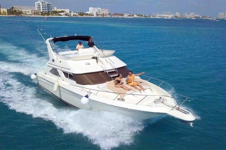 Cancun yachts rental YACHT 46 FT, 15 PAX MAX 25P12