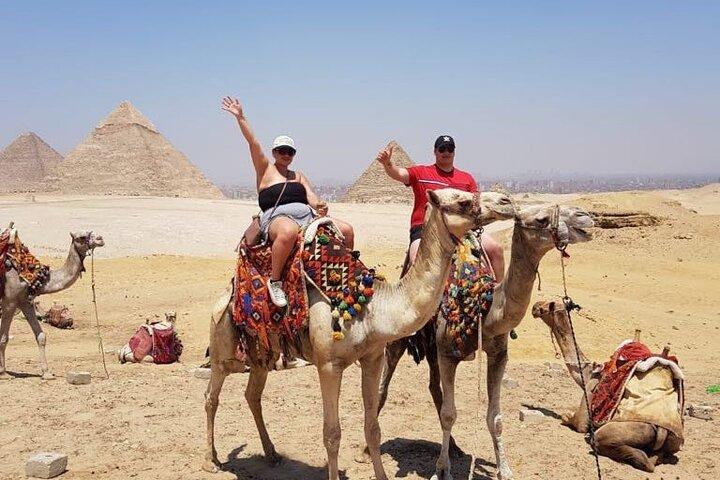 Pyramids, Sphinx, Memphis and Saqqara Private Tour