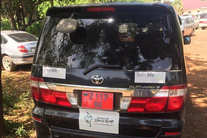 Airport transfer to/from Nungwi, Matemwe, Kiwengwa, East coat and South