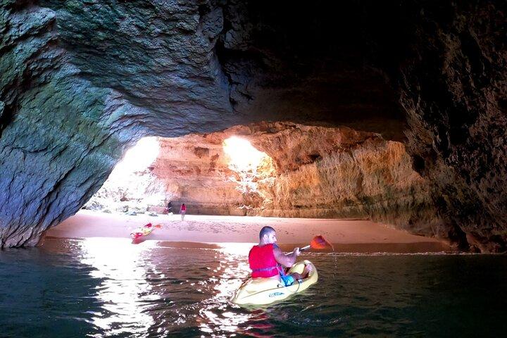 Kayak Tour to Benagil Cave & Marinha Beach - From Portimão