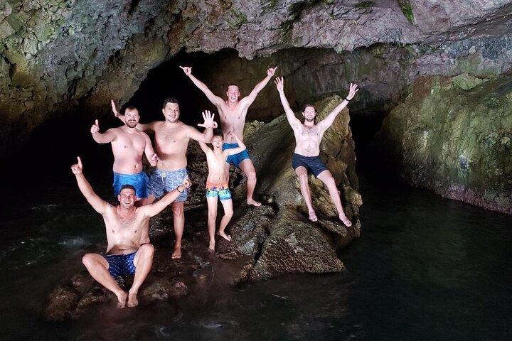 Exclusive Blue Cave Kotor Swim, Mamula&Lady of the Rock 3 Hour