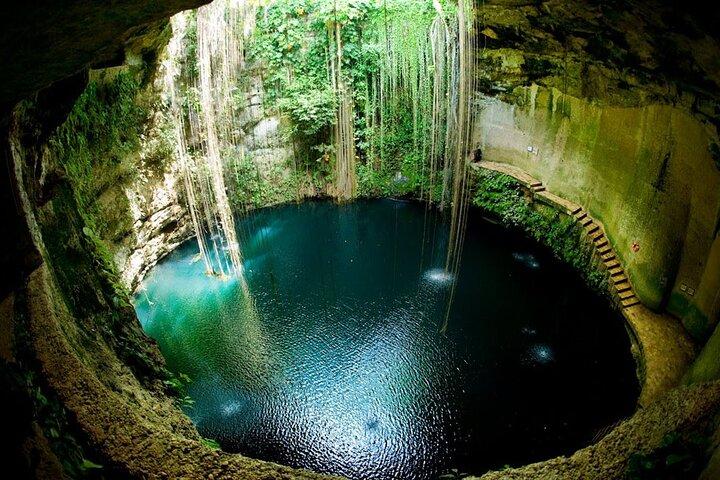 Discover ancient Mayan life at Chichen Itza Ruins and 2 cenotes