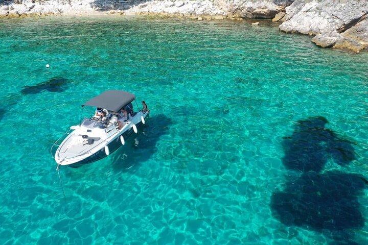 Elafiti islands and Blue cave private boat tour