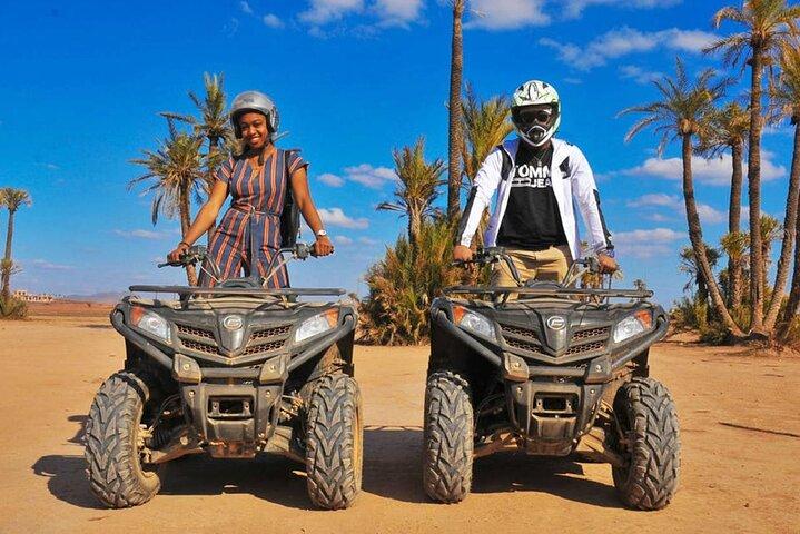 2h Quad ride in the palm grove
