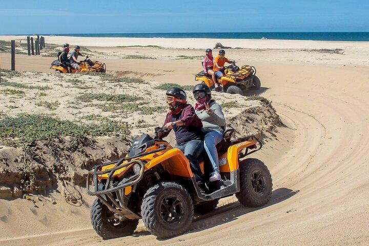 Adventure in Los Cabos Margaritas beach in ATV/UTV desert tour