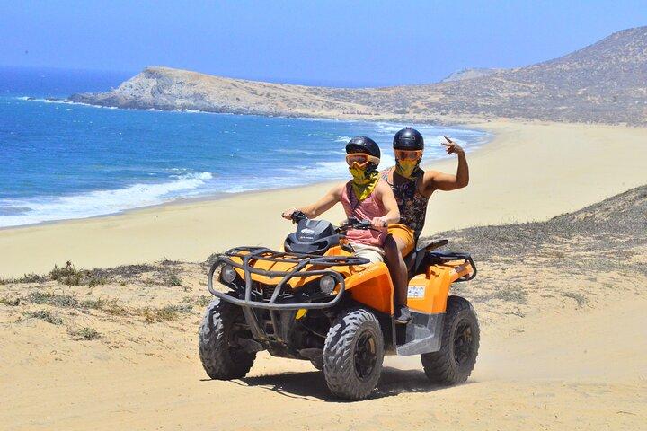 Adventure in Los Cabos Margaritas beach in ATV/UTV desert tour