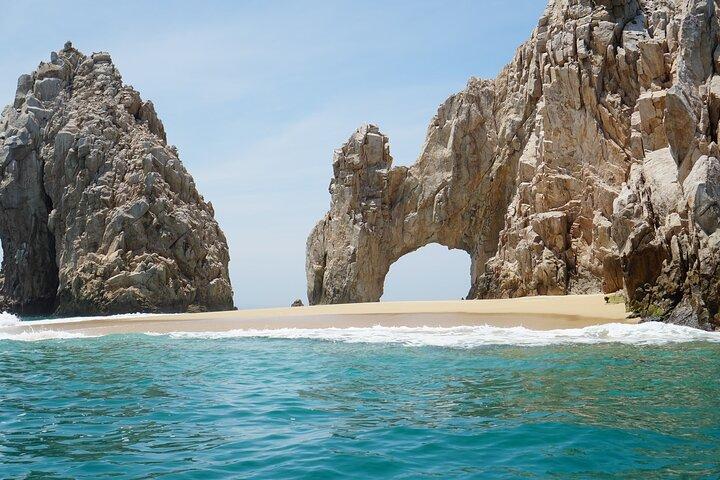 Glass Bottom Boat in Cabo San Lucas, free time in Playa del Amor