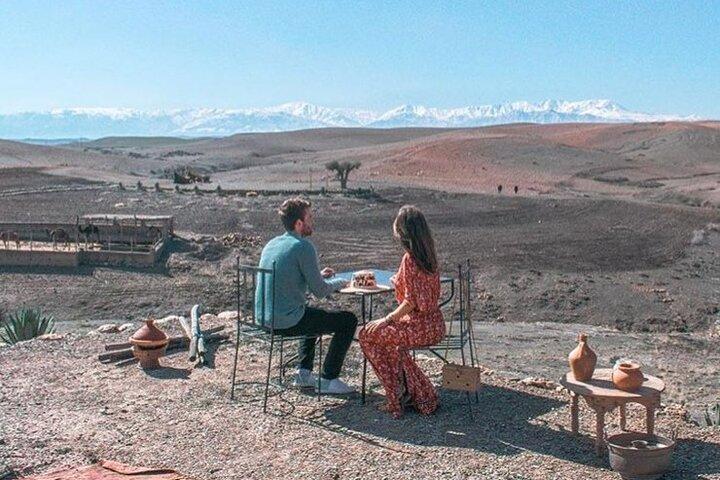 Magical Dinner & Sunset Experience in Agafay Desert From Marrakech