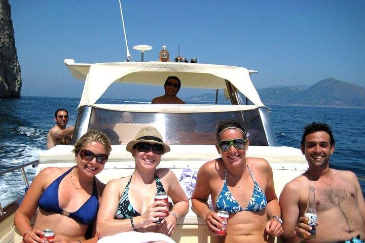 Capri Deluxe/First to Blue Grotto/from Sorrento Positano & Amalfi