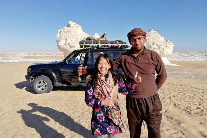 Cairo : 3 Days White & Black desert Safari Trip