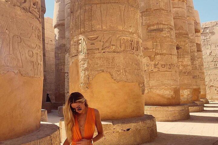 5-Day Private Giza Pyramids, Luxor and Abu Simbel Tour with Roundtrip Transfers