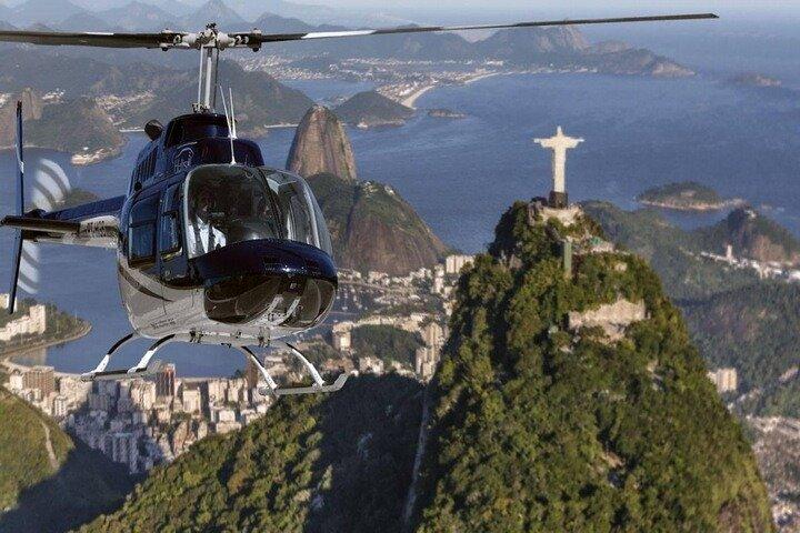 Rio Helicopter Tour – Private or Shared With Hotel Transfers