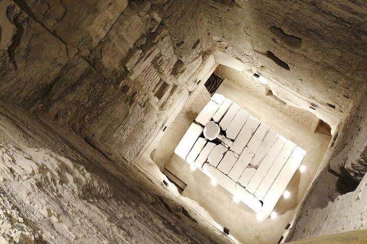 Unknown Pyramids tour: Saqqara, Dahshur & Memphis city excursion from Cairo