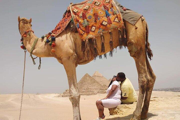 Camel Ride & ATV Quad Bike Around Giza pyramids Sahara and Lunch
