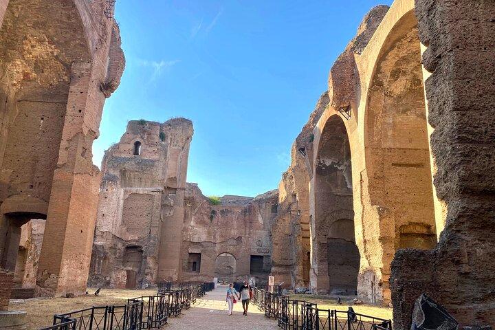 Rome: Semiprivate or Group Tour Caracalla Baths & Circus Maximus