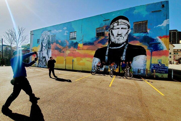 Austin Mural Selfie Tour by Pedicab