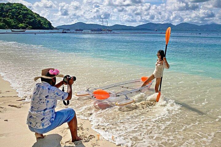 Phuket: Coral Island Trip and SunSet Cruise by Catamaran Yatch