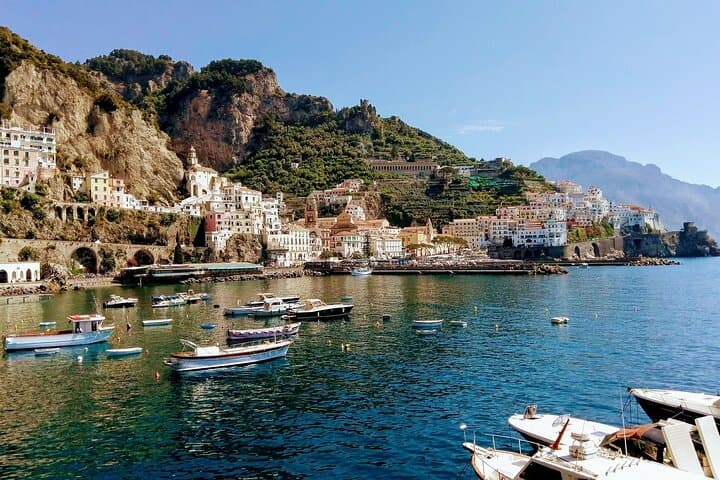 Full-Day Tour Amalfi Coast and Pompeii from Naples with lunch