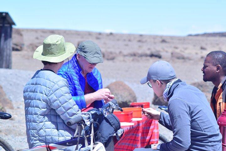 Top 6 Days Mt. Kilimanjaro Bike trek Tour by Marangu-Kilema Route