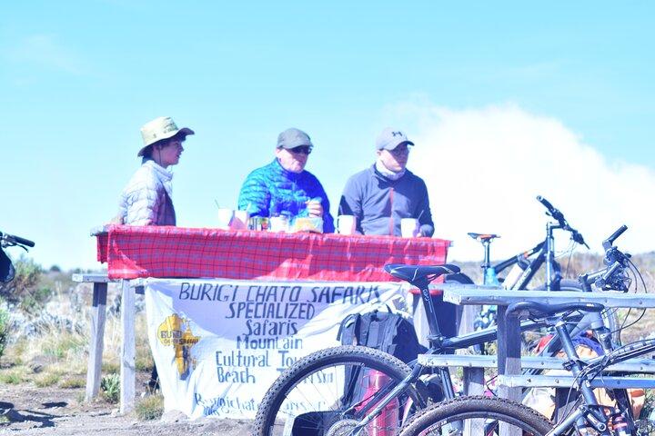 Top 6 Days Mt. Kilimanjaro Bike trek Tour by Marangu-Kilema Route