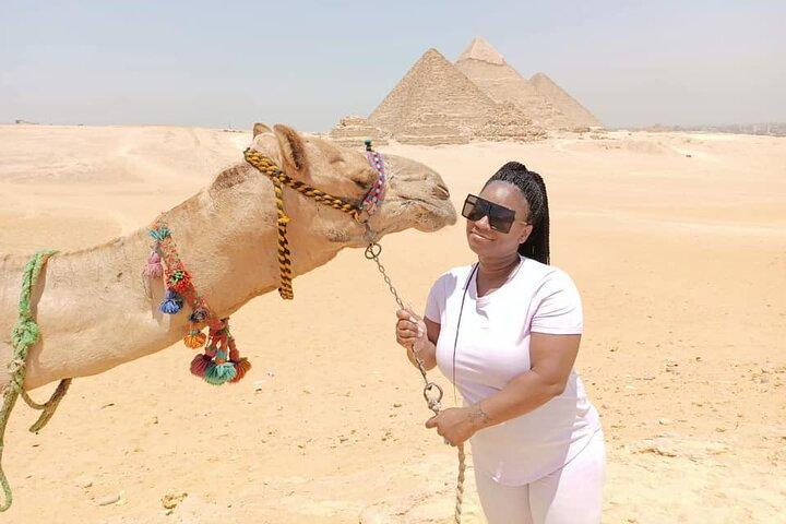 Private Day Trip Giza pyramids, Sakkara pyramid ,Memphis, Camel Ride, Lunch