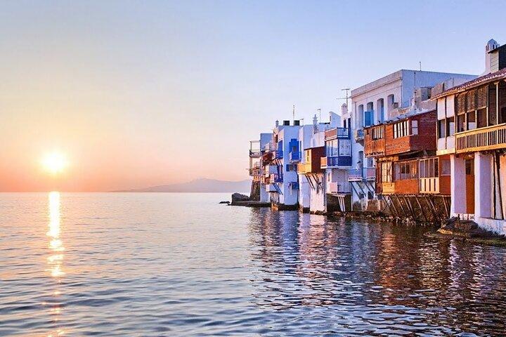 Small group,swim in Rhenia,watch the sunset fm LVenice, freetrans