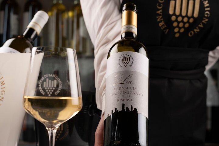 Wine tasting in San Gimignano