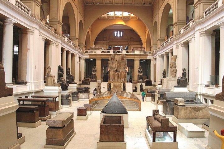 Private Tour National Museum NEMC, Museum of Egyptian Antiquities- Giza Pyramids