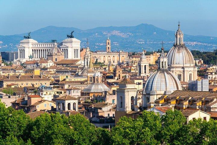 Arrival Transfer: Fiumicino Airport FCO to Rome by Luxury Van