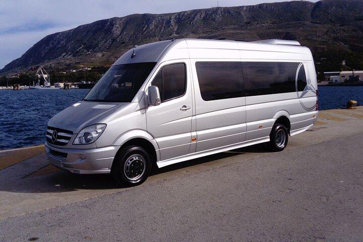 Economy Roundtrip Transfer Santorini Airport ( Max 4 stop )