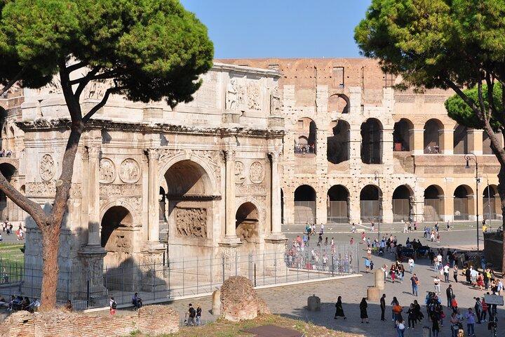 PRIVATE Colosseum, Roman Forum and Palatine Hill half day tour